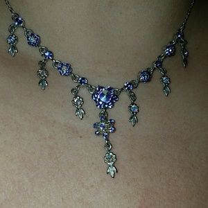 Kirks Folly Crystal/Rhinestone necklace